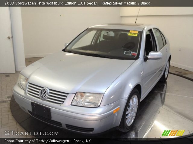 2003 Volkswagen Jetta Wolfsburg Edition 1.8T Sedan in Reflex Silver Metallic