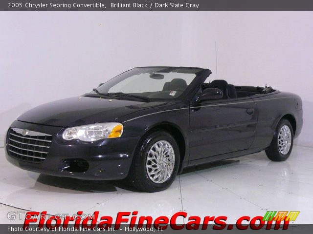 2005 Chrysler Sebring Convertible in Brilliant Black