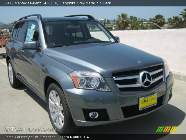 2012 Mercedes-Benz GLK 350 in Sapphire Grey Metallic