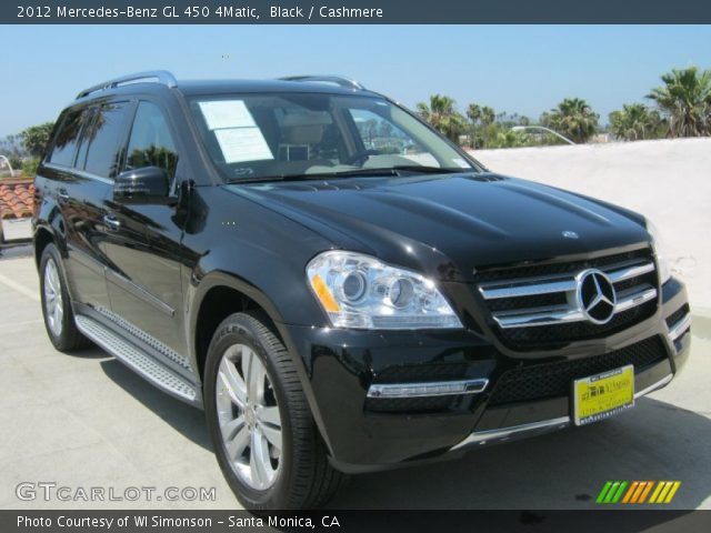 2012 Mercedes-Benz GL 450 4Matic in Black