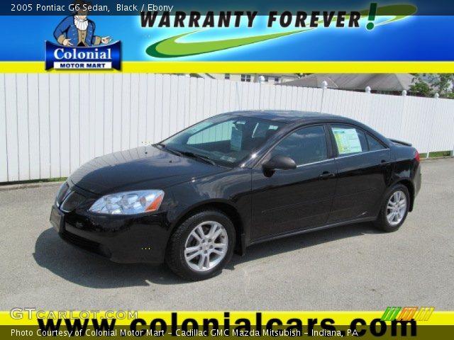 2005 Pontiac G6 Sedan in Black