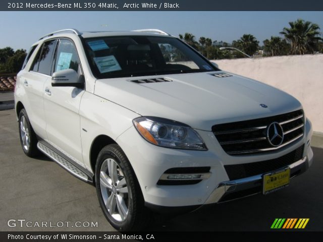 2012 Mercedes-Benz ML 350 4Matic in Arctic White