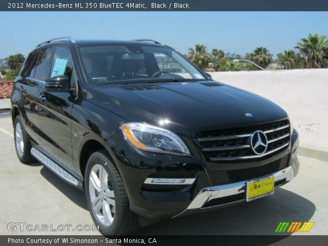 2012 Mercedes-Benz ML 350 BlueTEC 4Matic in Black