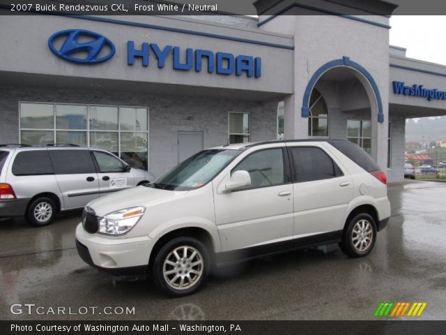 2007 Buick Rendezvous CXL in Frost White