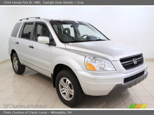 2004 Honda Pilot EX 4WD in Starlight Silver Metallic