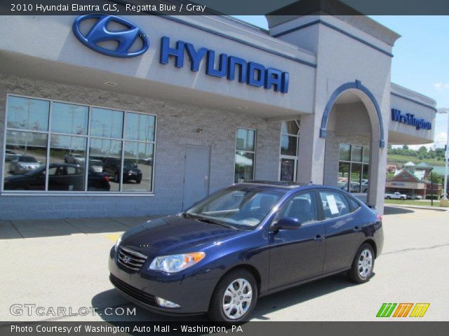 2010 Hyundai Elantra GLS in Regatta Blue