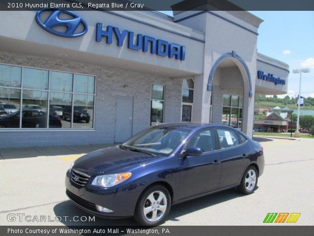 2010 Hyundai Elantra GLS in Regatta Blue