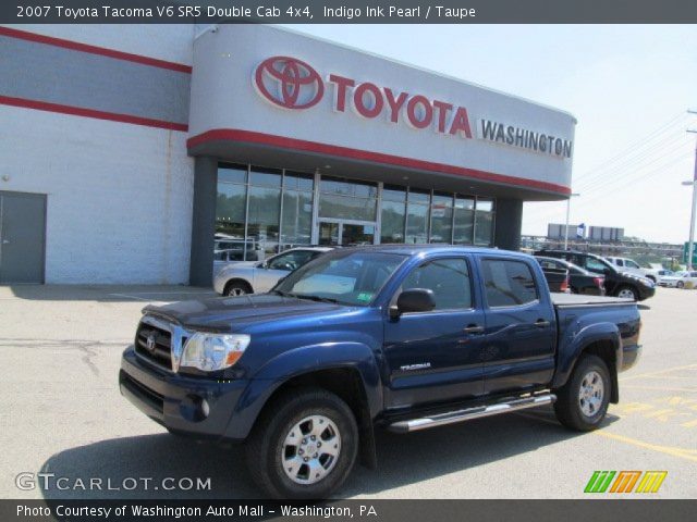 2007 Toyota Tacoma V6 SR5 Double Cab 4x4 in Indigo Ink Pearl