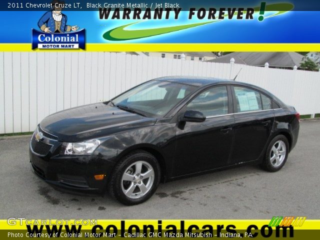 2011 Chevrolet Cruze LT in Black Granite Metallic