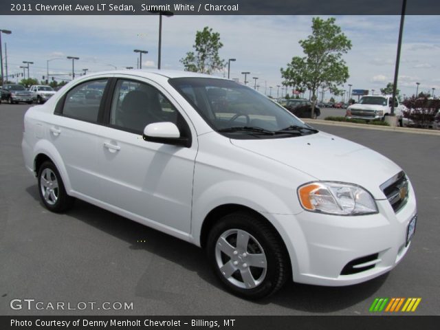 2011 Chevrolet Aveo LT Sedan in Summit White