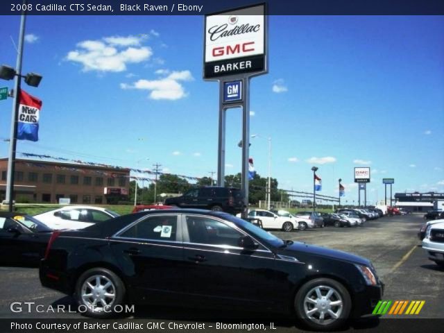 2008 Cadillac CTS Sedan in Black Raven