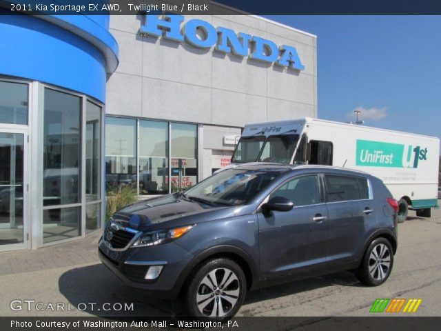 2011 Kia Sportage EX AWD in Twilight Blue