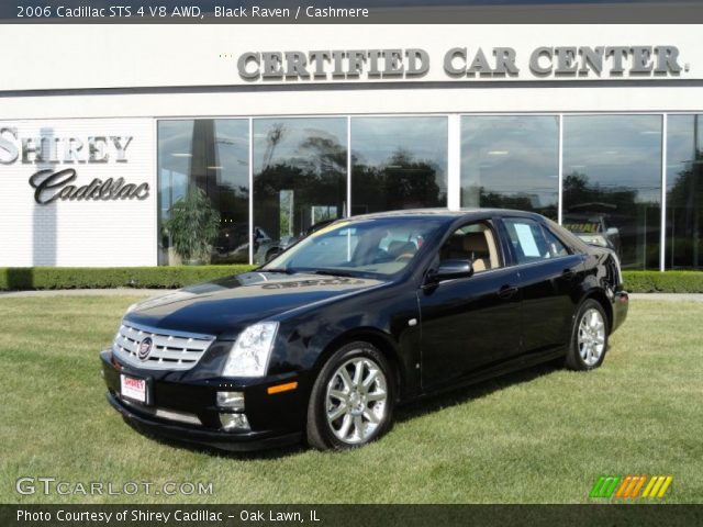 2006 Cadillac STS 4 V8 AWD in Black Raven