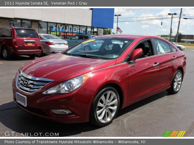 2011 Hyundai Sonata SE in Venetian Red
