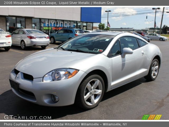 2008 Mitsubishi Eclipse GS Coupe in Liquid Silver Metallic