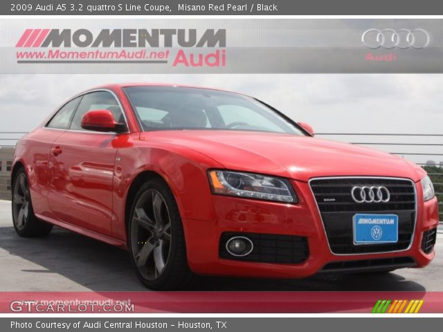 2009 Audi A5 3.2 quattro S Line Coupe in Misano Red Pearl