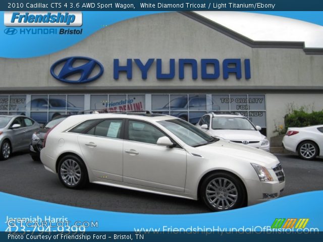 2010 Cadillac CTS 4 3.6 AWD Sport Wagon in White Diamond Tricoat