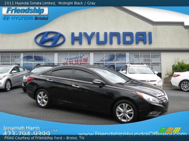 2011 Hyundai Sonata Limited in Midnight Black