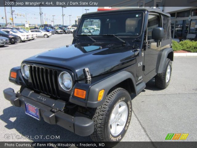 2005 Jeep Wrangler X 4x4 in Black