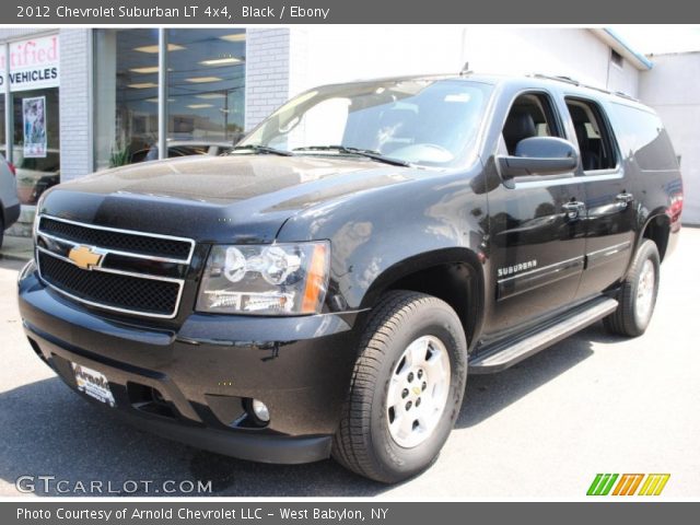 2012 Chevrolet Suburban LT 4x4 in Black