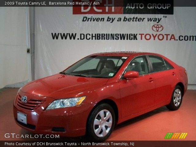 2009 Toyota Camry LE in Barcelona Red Metallic