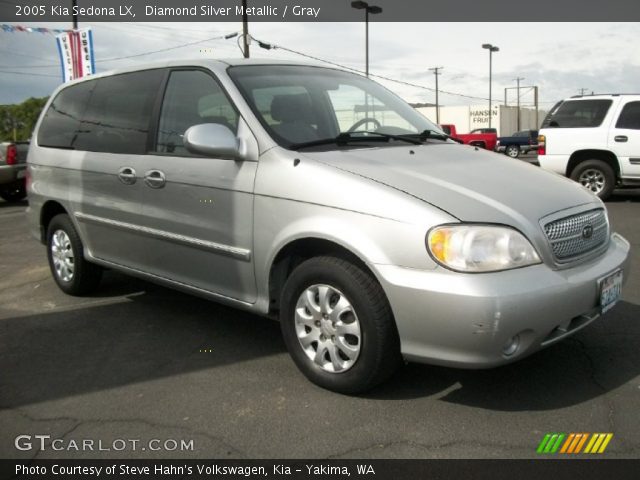 2005 Kia Sedona LX in Diamond Silver Metallic