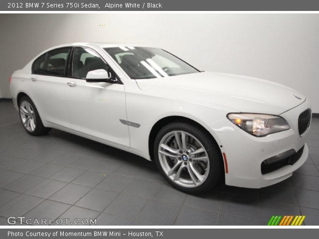 2012 BMW 7 Series 750i Sedan in Alpine White