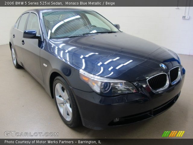 2006 BMW 5 Series 525xi Sedan in Monaco Blue Metallic