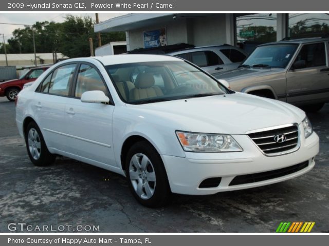 2009 Hyundai Sonata GLS in Powder White Pearl