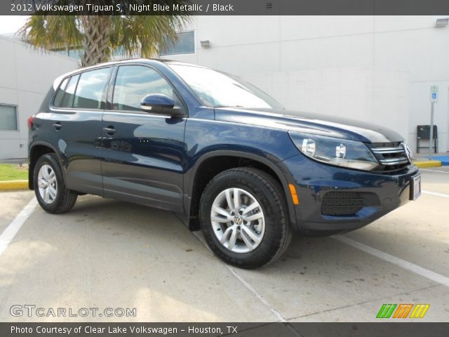 2012 Volkswagen Tiguan S in Night Blue Metallic