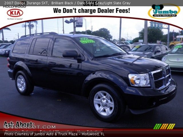 2007 Dodge Durango SXT in Brilliant Black