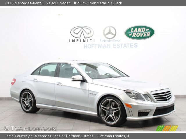 2010 Mercedes-Benz E 63 AMG Sedan in Iridium Silver Metallic