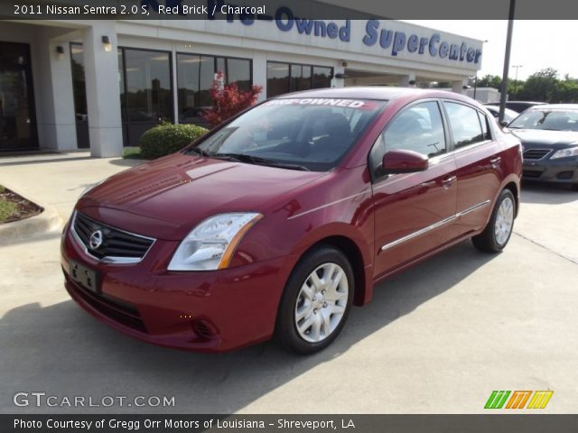 2011 Nissan Sentra 2.0 S in Red Brick