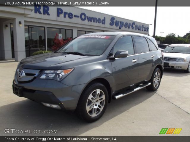 2008 Acura MDX Technology in Nimbus Gray Metallic