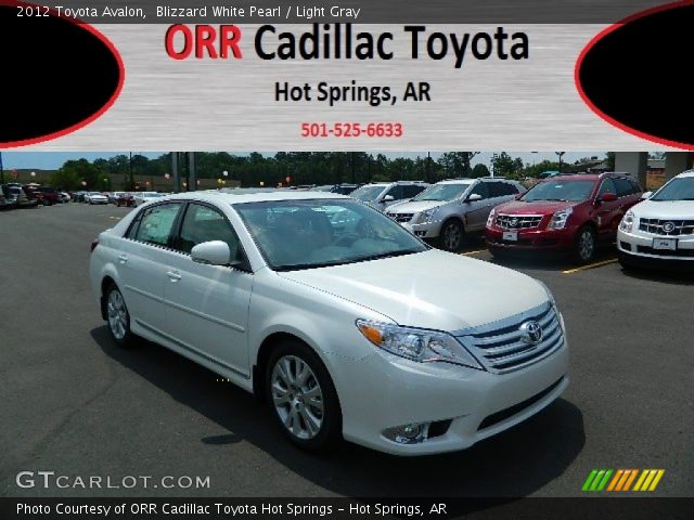2012 Toyota Avalon  in Blizzard White Pearl
