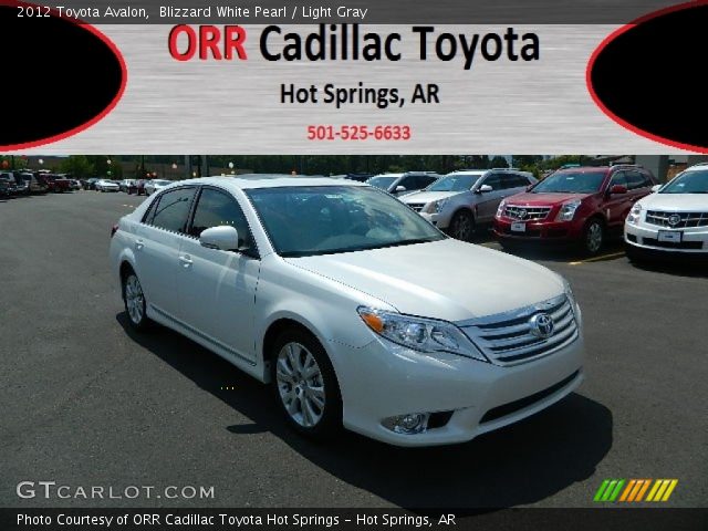 2012 Toyota Avalon  in Blizzard White Pearl