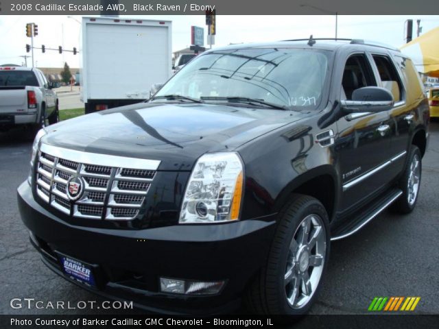 2008 Cadillac Escalade AWD in Black Raven