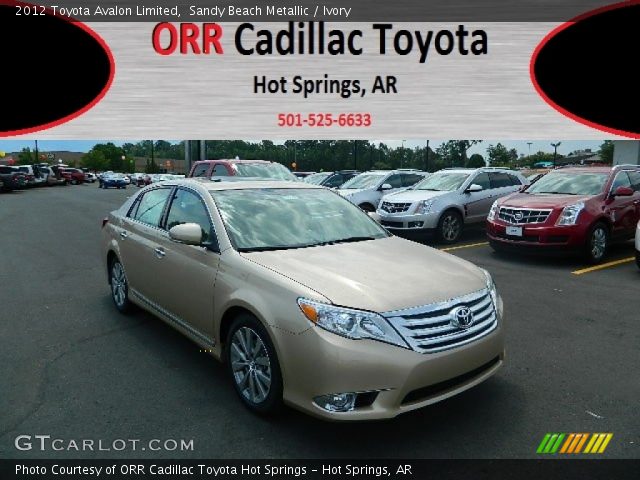 2012 Toyota Avalon Limited in Sandy Beach Metallic