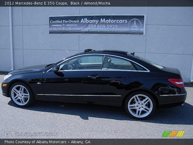 2012 Mercedes-Benz E 350 Coupe in Black