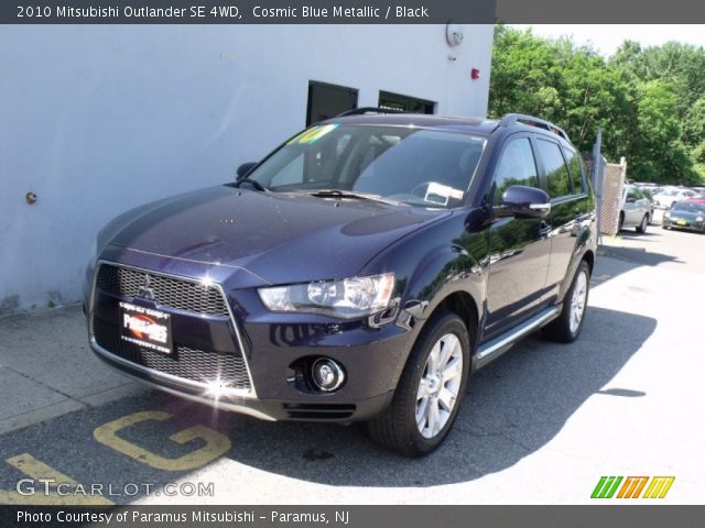 2010 Mitsubishi Outlander SE 4WD in Cosmic Blue Metallic