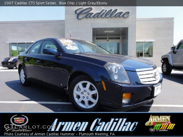2007 Cadillac CTS Sport Sedan in Blue Chip