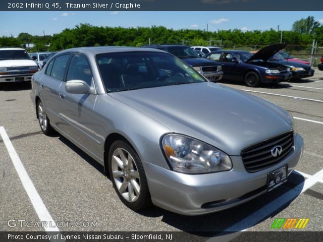 2002 Infiniti Q 45 in Titanium Silver