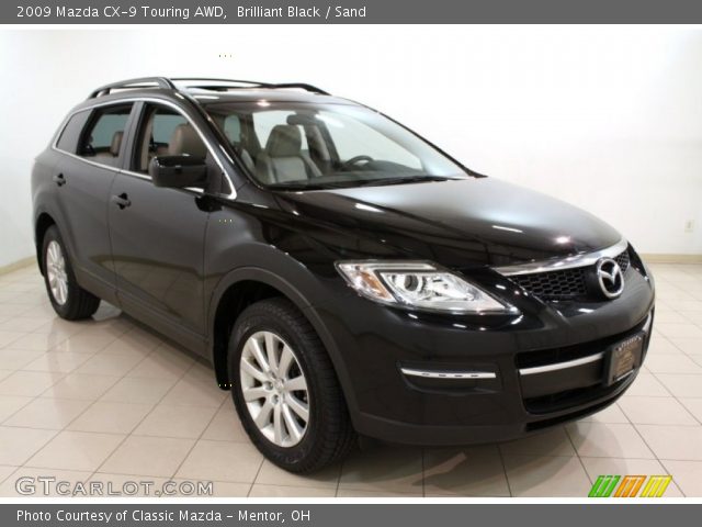 2009 Mazda CX-9 Touring AWD in Brilliant Black