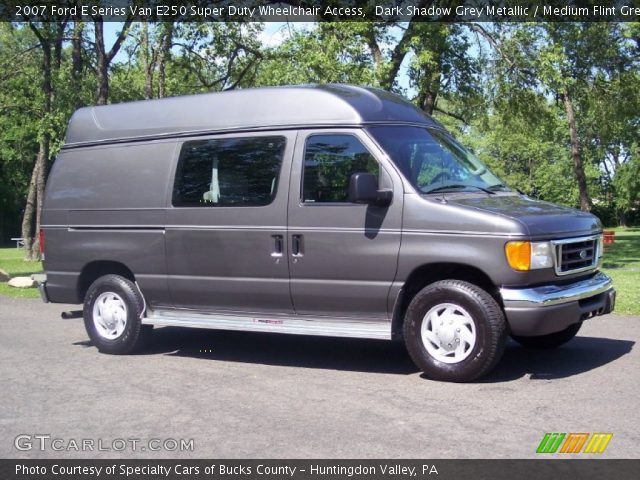 2007 Ford E Series Van E250 Super Duty Wheelchair Access in Dark Shadow Grey Metallic