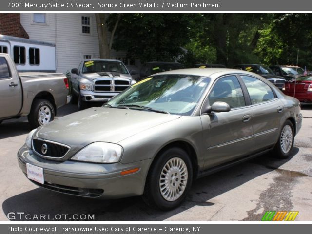 2001 Mercury Sable GS Sedan in Spruce Green Metallic