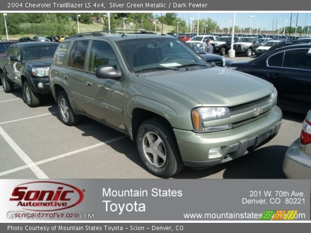 2004 Chevrolet TrailBlazer LS 4x4 in Silver Green Metallic