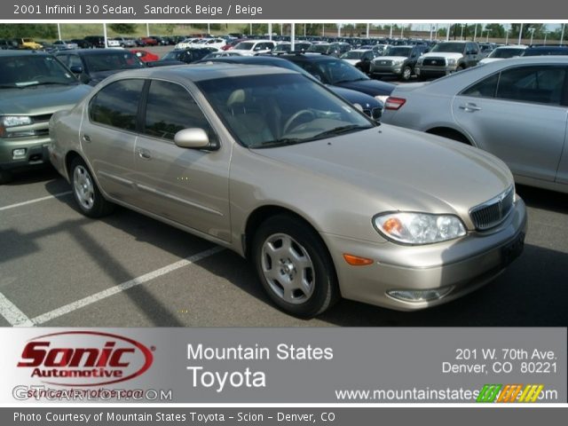 2001 Infiniti I 30 Sedan in Sandrock Beige