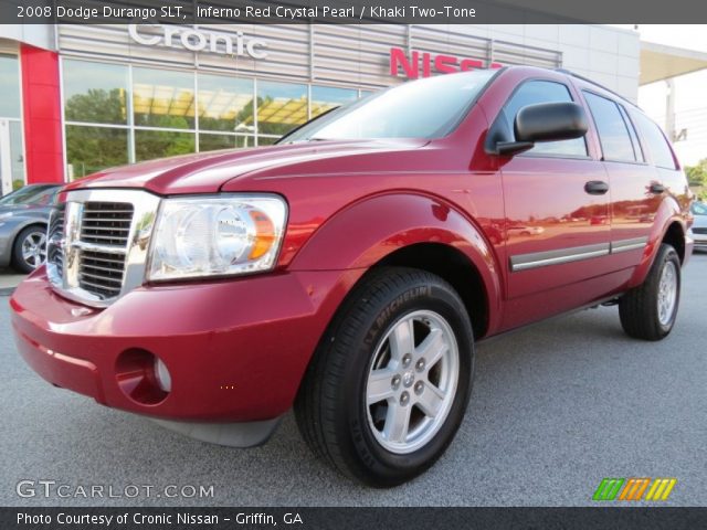 2008 Dodge Durango SLT in Inferno Red Crystal Pearl