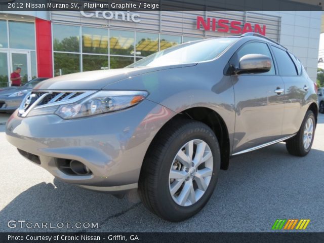 2012 Nissan Murano SV in Platinum Graphite