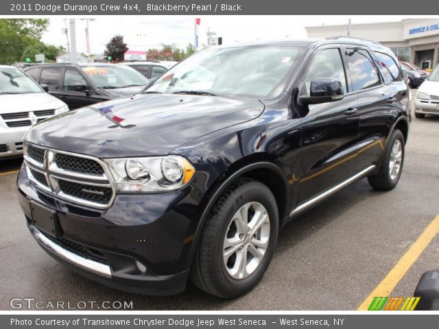 2011 Dodge Durango Crew 4x4 in Blackberry Pearl